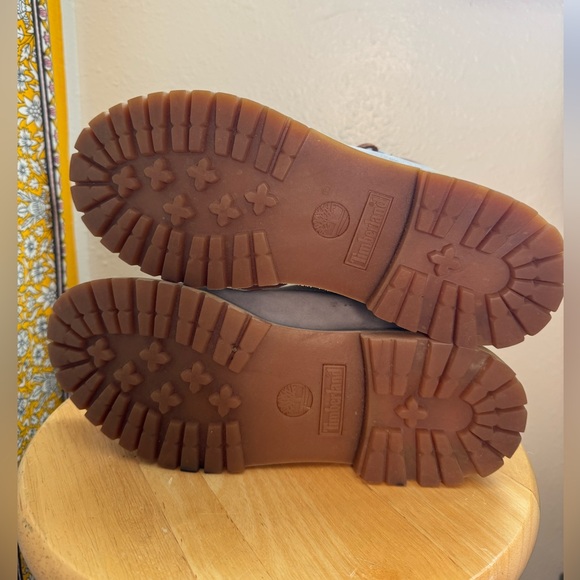 Timberland Grey Women’s Leather Boots – Size 9.5 (EU 40.5-41) - Picture 4 of 9